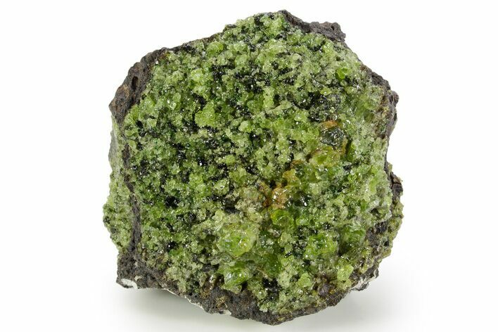 Peridot Crystals in Basalt - Arizona #355059